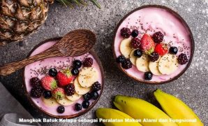 Mangkok Batok Kelapa sebagai Peralatan Makan Alami dan Fungsional