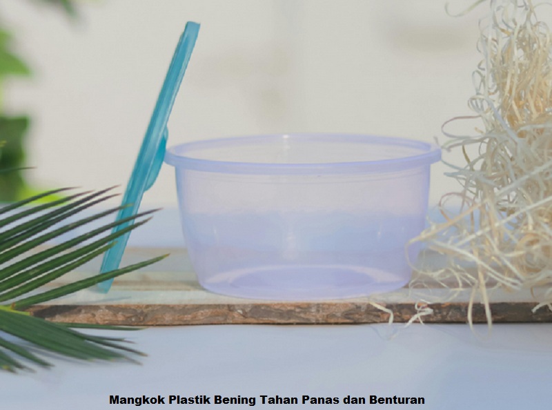 Mangkok Plastik Bening Tahan Panas dan Benturan