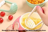 Mangkok Penghalus Makanan Bayi dari Bahan Plastik yang Aman